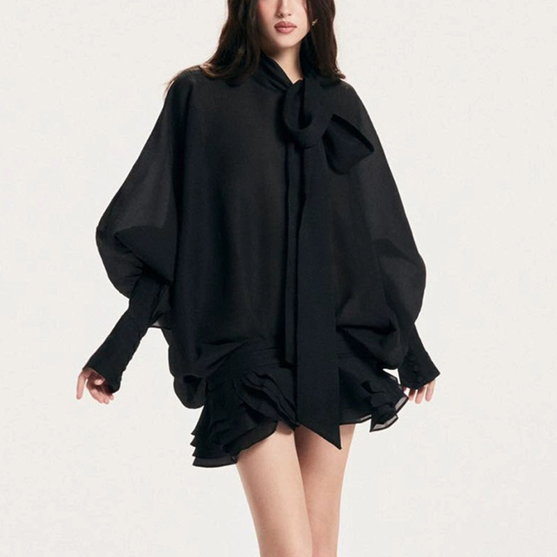 Women'S Fashion Nova Dresses - NOVA 2026 Abito oversize beige nero