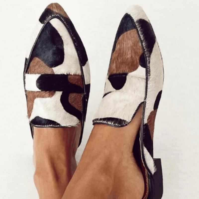 Women Fashion Heels - Scarpe da Donna Casual Stile Britannico