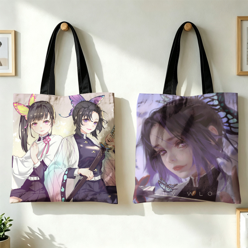 Canvas Tote Bag - Borsa da Donna Demon Slayer Kamado