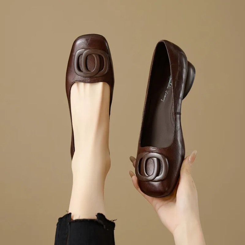 Women Fashion Heels - Scarpe da Donna in Stile Francese,