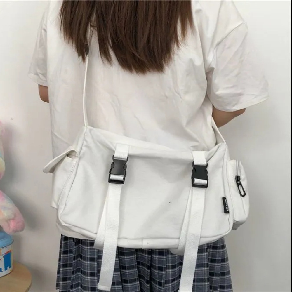 Canvas Tote Bag - Borse a tracolla nere tasche di
