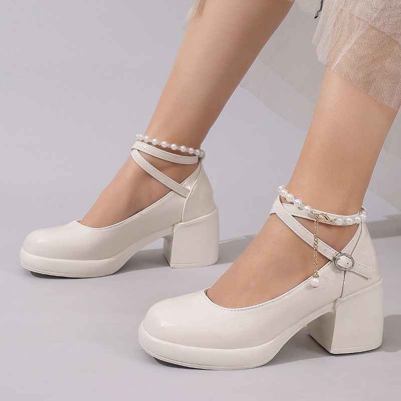 Women Fashion Heels - Nuove donne pompe scarpe moda cinturino