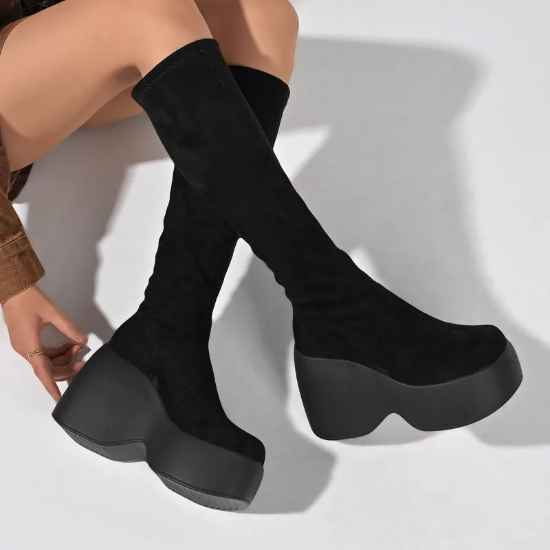 Women'S Fashion Socks - Nuovi calzini elasticizzati skinny taglie forti