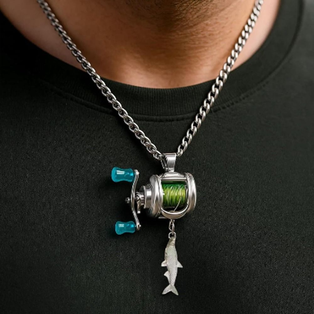 Women'S Fashion Guide - Mini mulinello da pesca collana manico