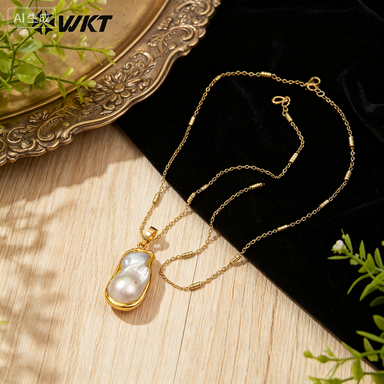 Women'S Fashion Vogue - WT-JN063 Collana di perle naturali d'acqua