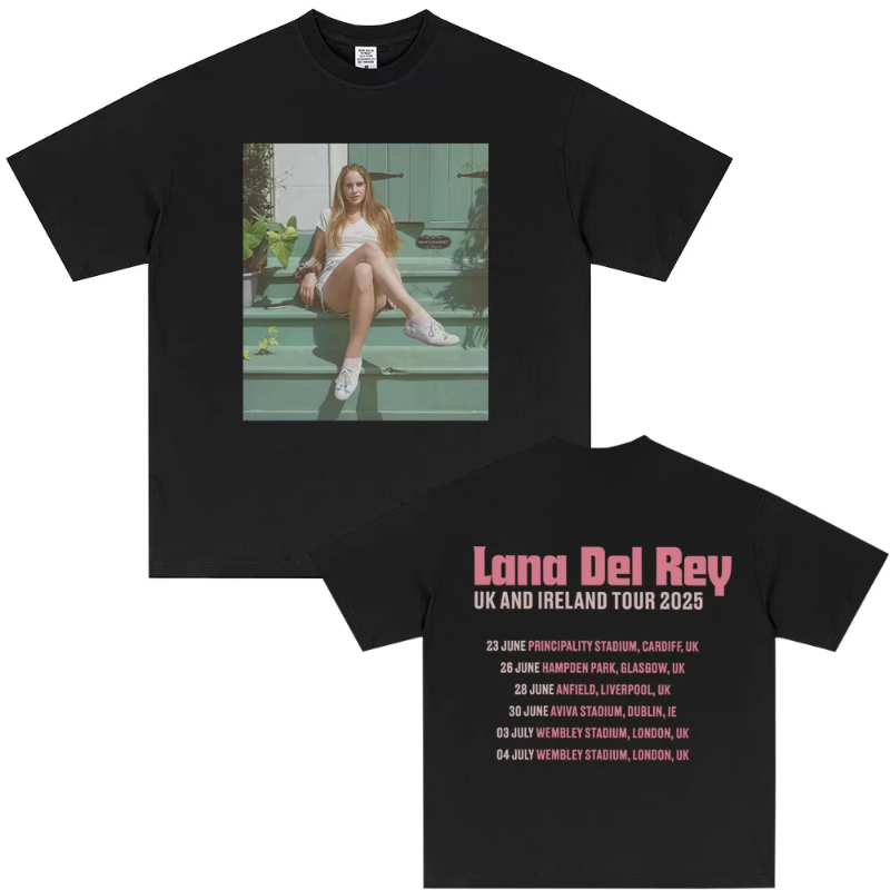 T-shirt Lana Del Rey UK e Irla - Women'S Fashion Uk 2025 recensione e prezzo
