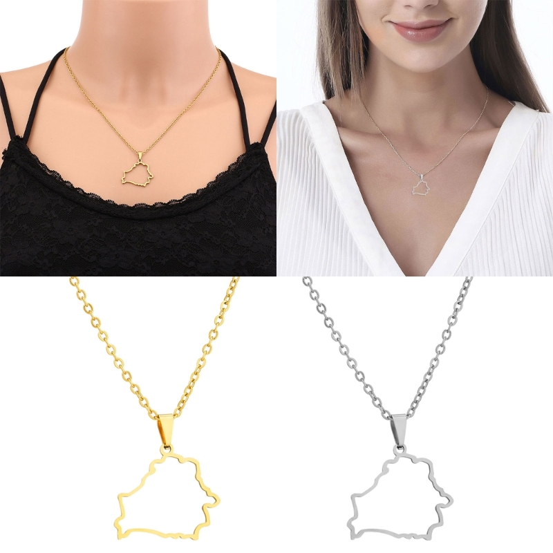 Nuova collana con ciondolo map - Women'S Fashion Guide recensione e prezzo