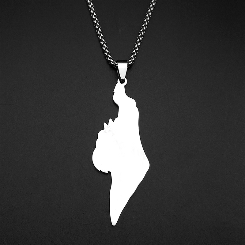 Collana con ciondolo mappa Isr - Women'S Fashion Guide recensione e prezzo