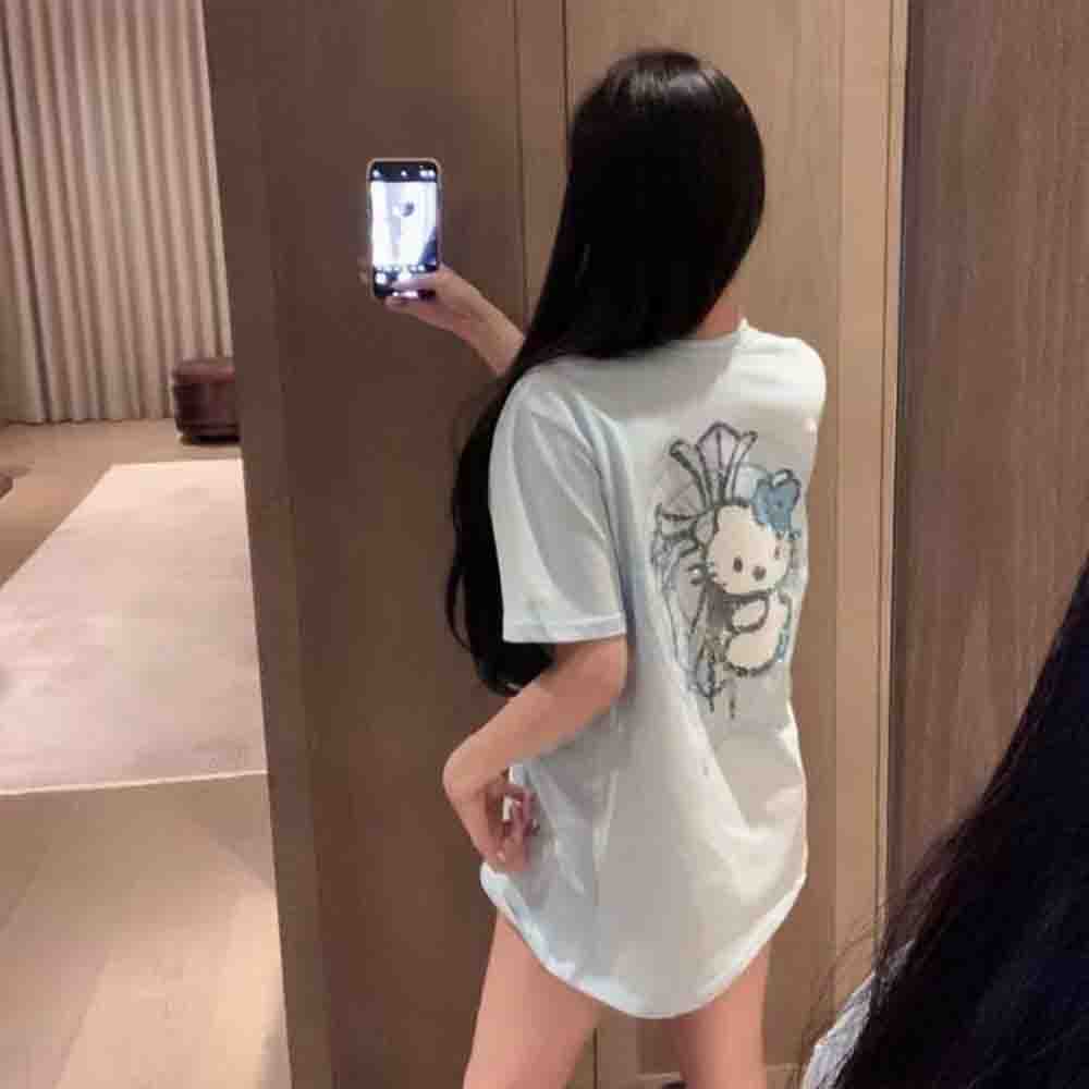 T-shirt da donna con stampa di - Women Fashion Drawing recensione e prezzo