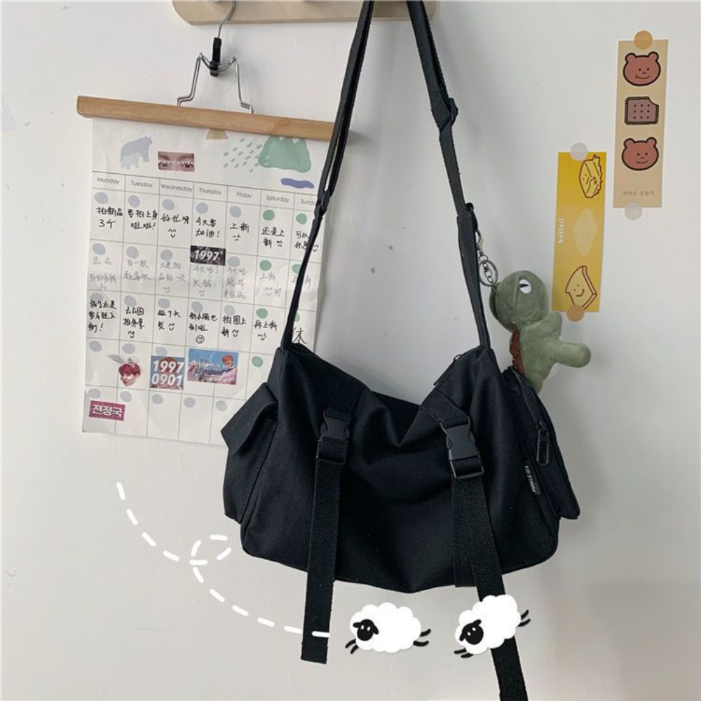 Borse a tracolla nere tasche d - Canvas Tote Bag recensione e prezzo