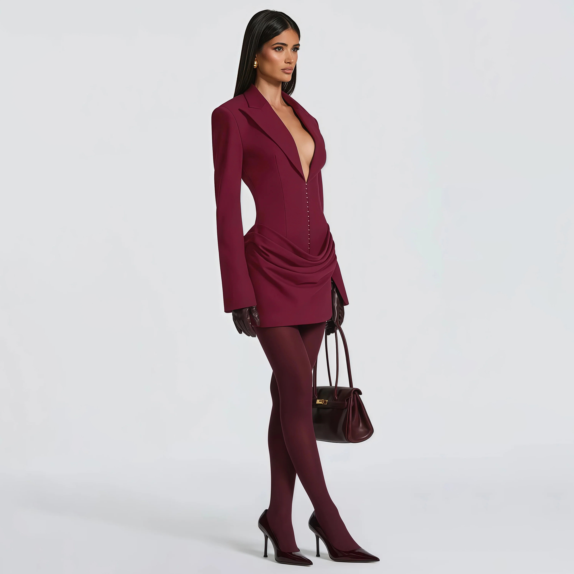 NOVA Mini abito moda tinta uni - Women'S Fashion Nova Dresses recensione e prezzo