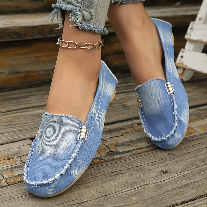 Mocassini in Denim Azzurro all - Women Fashion Heels recensione e prezzo