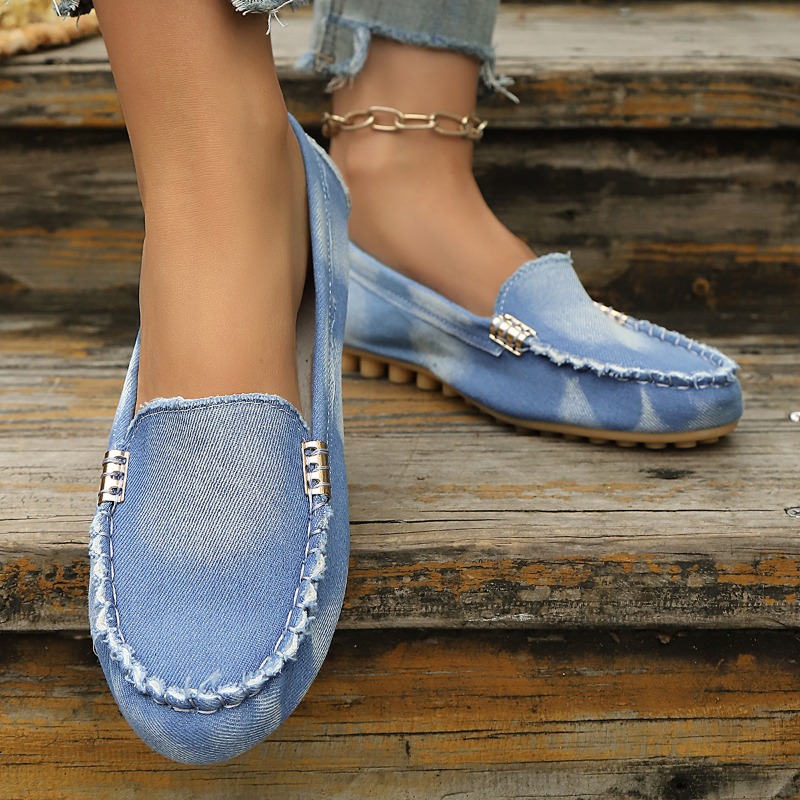 Mocassini in Denim Azzurro all - Women Fashion Heels recensione e prezzo