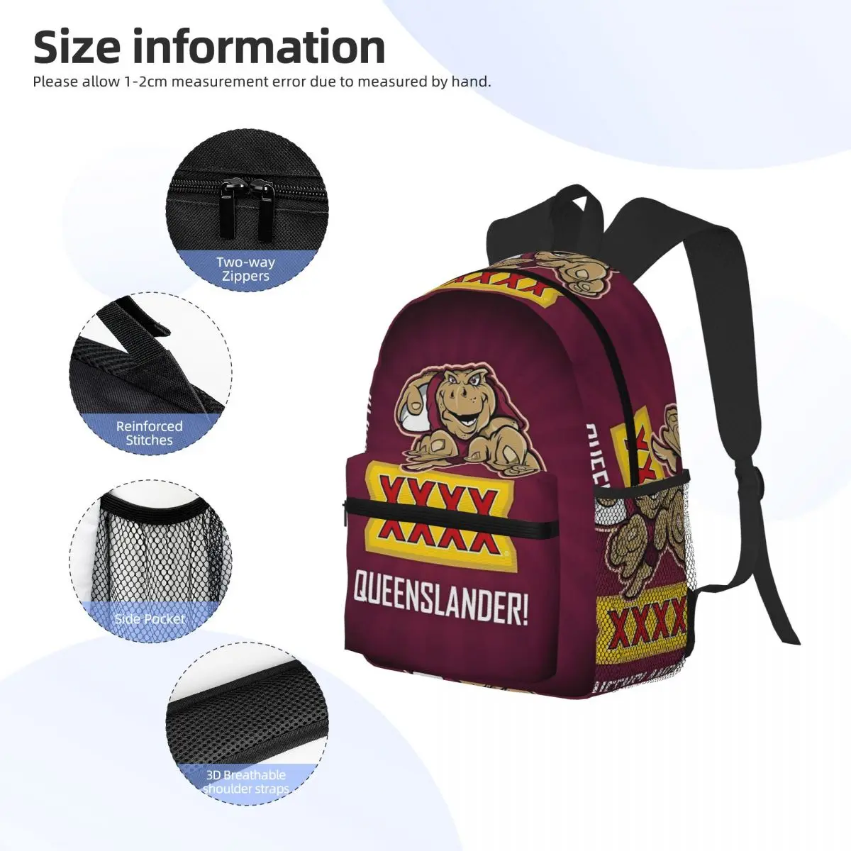 Queensland Maroons Zaino per s - Women'S Fashion Queensland recensione e prezzo