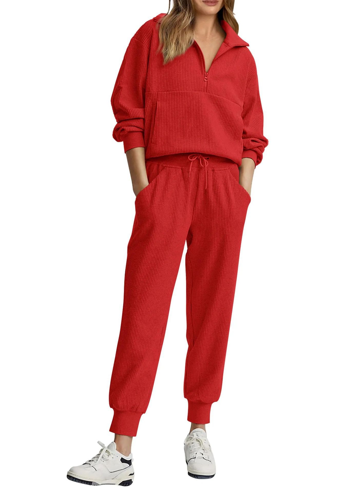 Set Casual da Donna Amazon Ind - Women'S Fashion Quarter Zip recensione e prezzo
