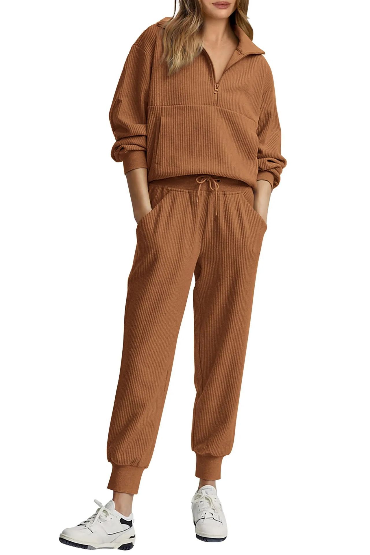 Set Casual da Donna Amazon Ind - Women'S Fashion Quarter Zip recensione e prezzo