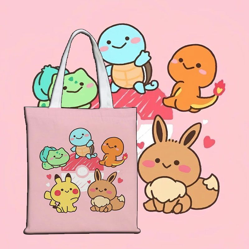 Borsa in tela Pokémon, borsa t - Canvas Tote Bag recensione e prezzo
