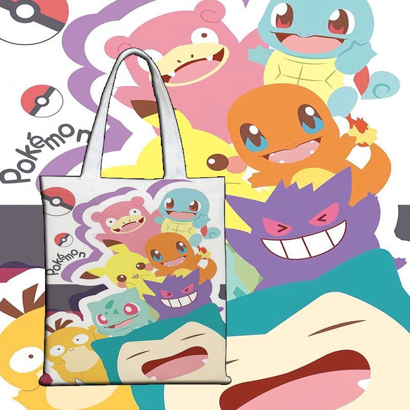 Borsa in tela Pokémon, borsa t - Canvas Tote Bag recensione e prezzo