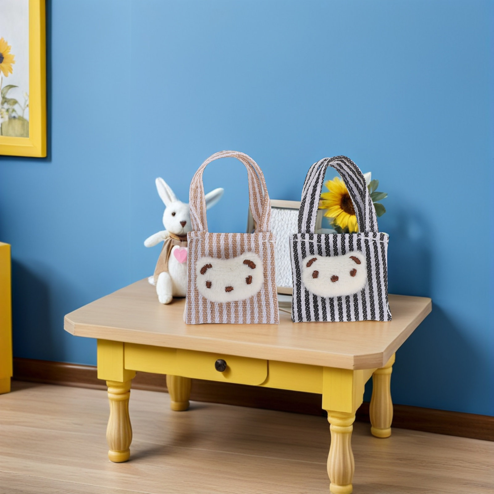 Set di 4 Borse a Tracolla in M - Canvas Tote Bag recensione e prezzo