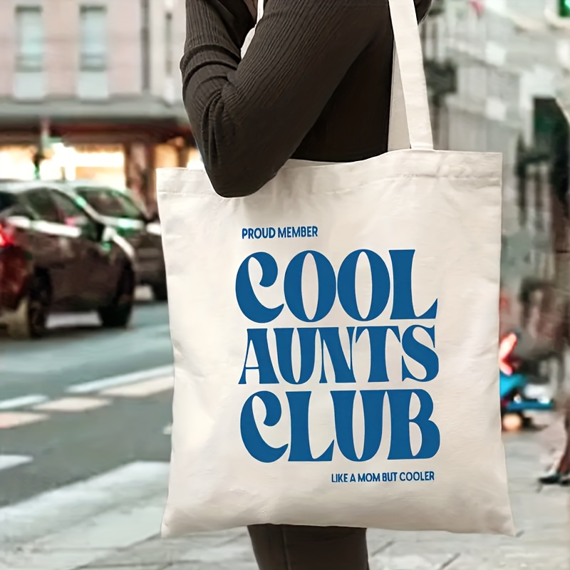 Borsa Tote Cool Aunts Club, Bo - Canvas Tote Bag recensione e prezzo