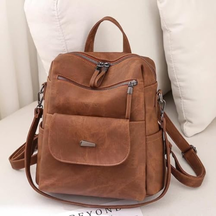 Zaino in Pelle PU per Donne, B - Women Fashion Designers recensione e prezzo